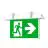 Noxion LED Emergency Sign 1W 20lm - 860 Daylight | Emergeny 3H - Autotest - incl. 4 directions